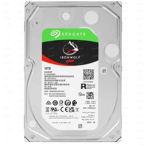 Внутренний HDD Seagate 10 ТБ (ST10000VN000) 7