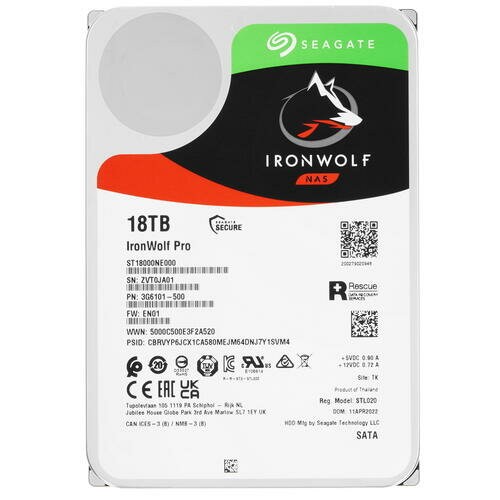 Внутренний HDD Seagate 18 ТБ (ST18000NE000) 6