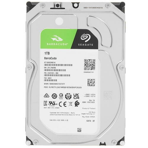 Внутренний HDD Seagate Barracuda 1 ТБ SATA III (ST1000DM014) 4
