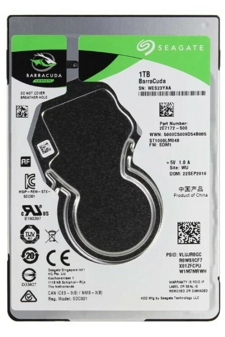 Внутренний HDD Seagate Barracuda 1 ТБ (ST1000LM048) 