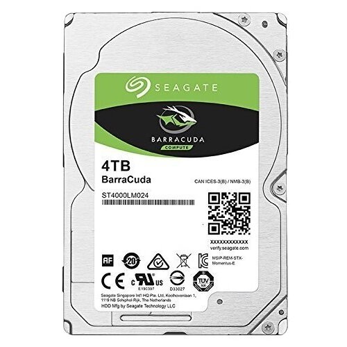 Внутренний HDD Seagate Barracuda 4 ТБ (ST4000LM024) 