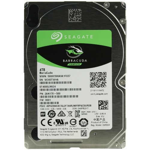 Внутренний HDD Seagate Barracuda 4 ТБ (ST4000LM024) 3