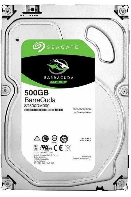 Внутренний HDD Seagate BarraCuda 500 ГБ (ST500DM009) 1