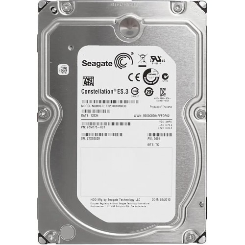 Внутренний HDD Seagate Constellation SATA 2 ТБ ES.3 (ST2000NM0033) 6