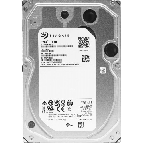 Внутренний HDD Seagate Exos 7E10 10 ТБ (ST10000NM017B) 1