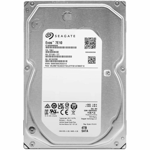 Внутренний HDD Seagate Exos 7E10 4 ТБ (ST4000NM000B) 4