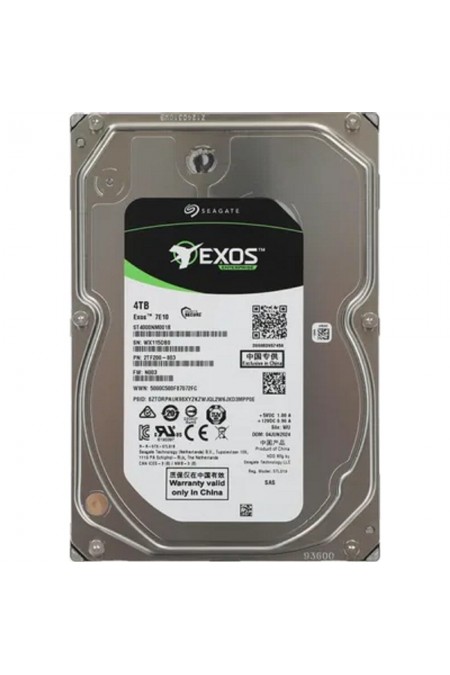 Внутренний HDD Seagate Exos 7E8 4 ТБ (ST4000NM005A) 