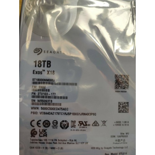 Внутренний HDD Seagate Exos X18 18 ТБ (ST18000NM000J) 5