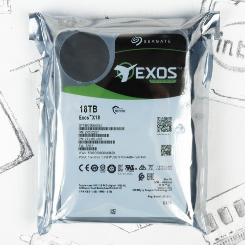 Внутренний HDD Seagate Exos X18 18 ТБ (ST18000NM000J) 7