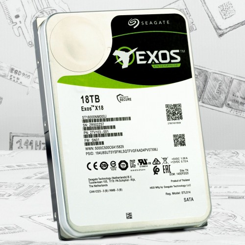 Внутренний HDD Seagate Exos X18 18 ТБ (ST18000NM000J) 8