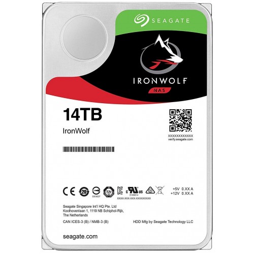 Внутренний HDD Seagate IronWolf 14 ТБ (ST14000VN0008) 