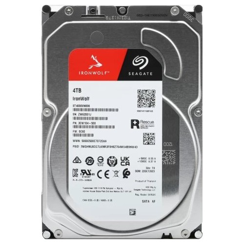 Внутренний HDD Seagate IronWolf 4 ТБ (ST4000VN006) 2