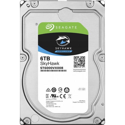 Внутренний HDD Seagate SATA-III 5400RPM 6 ТБ (ST6000VX008) 