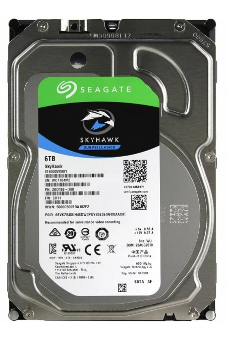 Внутренний HDD Seagate SkyHawk 6 ТБ (ST6000VX001) 1