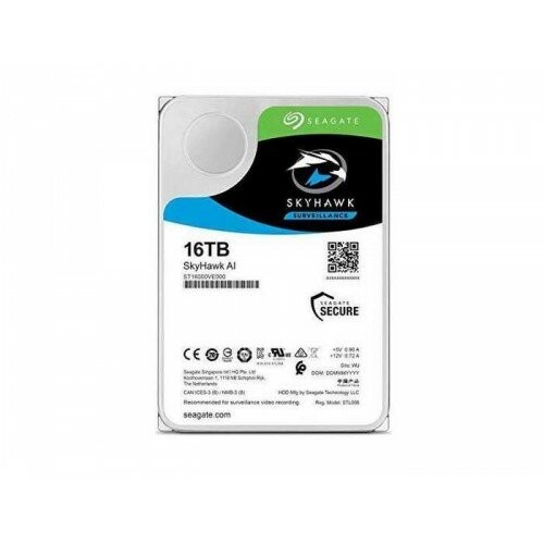 Внутренний HDD Seagate SkyHawkAI 16 ТБ (ST16000VE004) 1