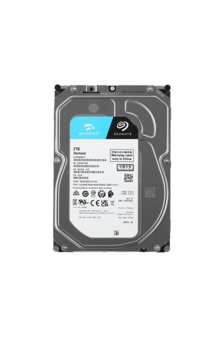 Внутренний HDD Seagate Surveillance Skyhawk 2 ТБ (ST2000VX017) 