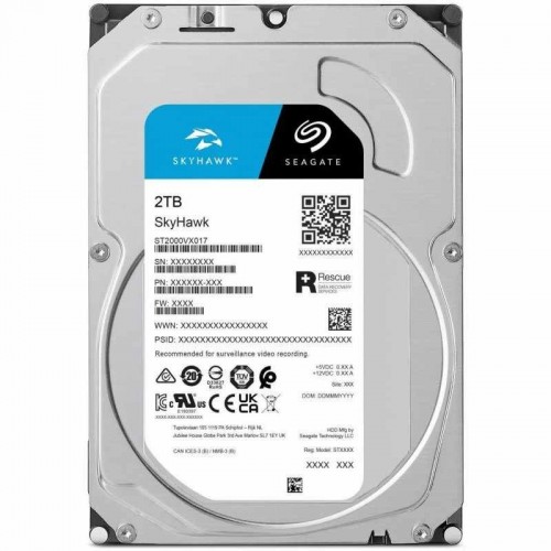 Внутренний HDD Seagate Surveillance Skyhawk 2 ТБ (ST2000VX017) 6