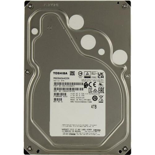 Внутренний HDD Toshiba 4 ТБ SATA III (MG08ADA400N) 1