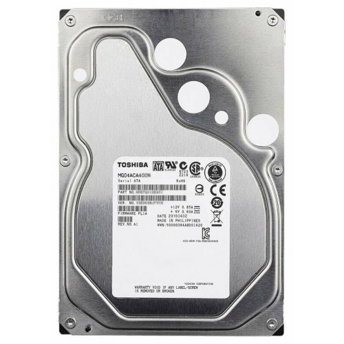 Внутренний HDD Toshiba Enterprise Capacity 512N 4 ТБ (MG04ACA400N) 
