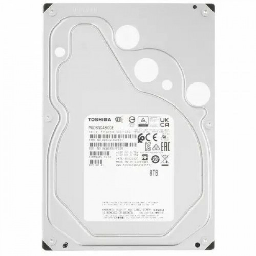 Внутренний HDD Toshiba Enterprise Capacity 8 ТБ (MG08SDA800E) 5