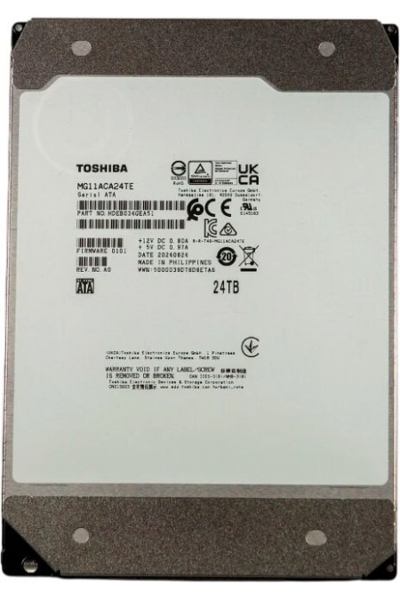 Внутренний HDD Toshiba MG11 24 ТБ SATA-III (MG11ACA24TE) 