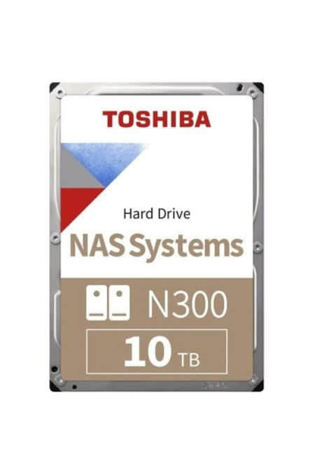 Внутренний HDD Toshiba N300 NAS 10 ТБ (HDWG71AXZSTA) 