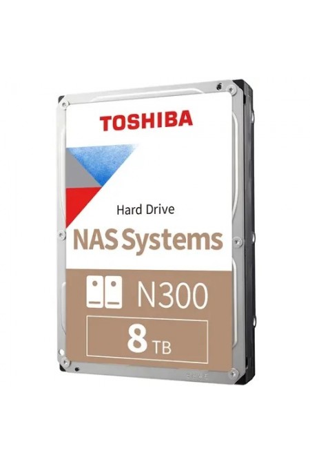 Внутренний HDD Toshiba N300 NAS 8 ГБ (HDWG780UZSVA) 