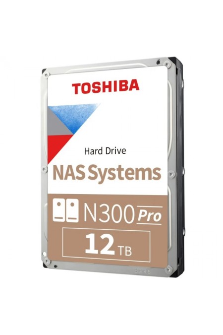 Внутренний HDD Toshiba N300 Pro NAS 12 ТБ (HDWG51CXZSTB) 