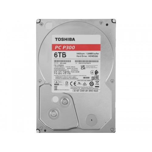 Внутренний HDD Toshiba P300 6 ТБ (HDWD260UZSVA) 1