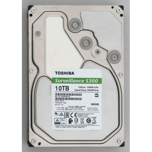 Внутренний HDD Toshiba S300 10 ТБ (HDWT31AUZSVA) 3