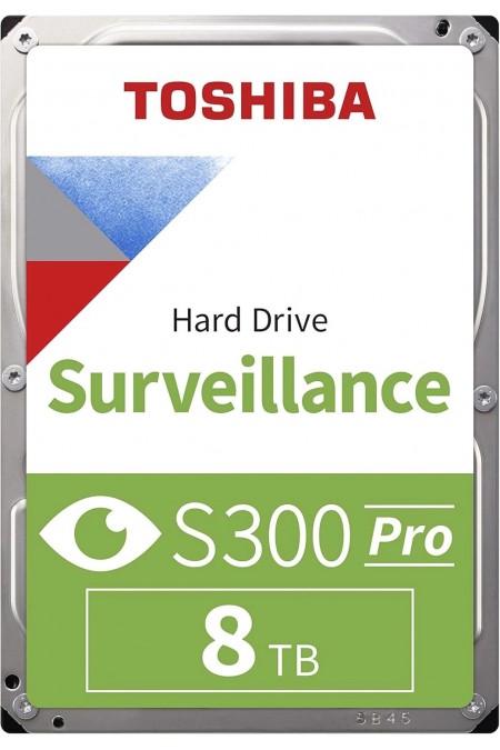 Внутренний HDD Toshiba S300 Pro Surveillance 8 ТБ SATA-III (MD10ADA800V) 