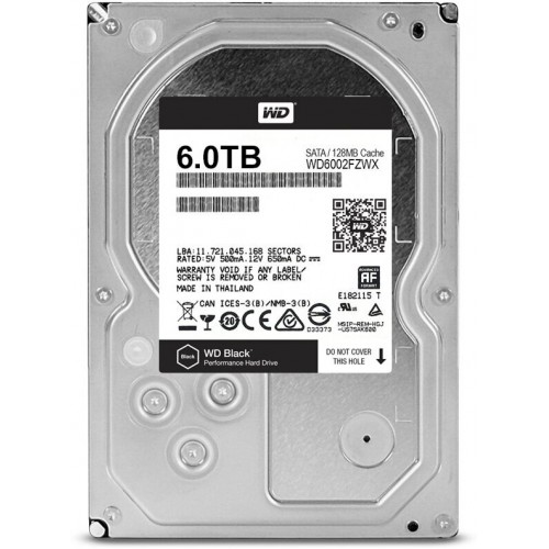 Внутренний HDD Western Digital Black 6 ТБ (WD6004FZWX) 4