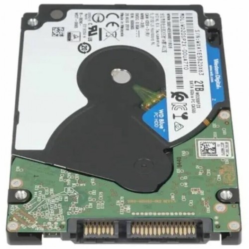 Внутренний HDD Western Digital Blue 2 ТБ (WD20SPZX) 7