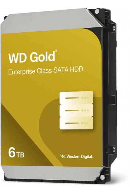 Внутренний HDD Western Digital Desktop Gold 512E 6 ТБ SATA-III (WD6004FRYZ) 