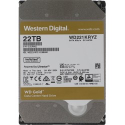 Внутренний HDD Western Digital Gold 22 ТБ (WD221KRYZ)
