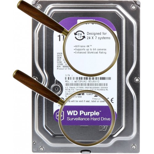 Внутренний HDD Western Digital Purple 1 ТБ (WD10PURZ) 8