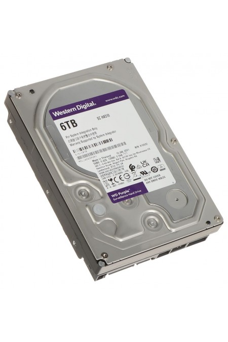 Внутренний HDD Western Digital Purple 6 ТБ (WD62PURX) 