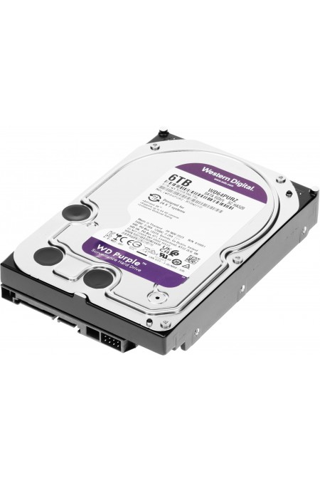 Внутренний HDD Western Digital Purple 6 ТБ (WD64PURZ) 3