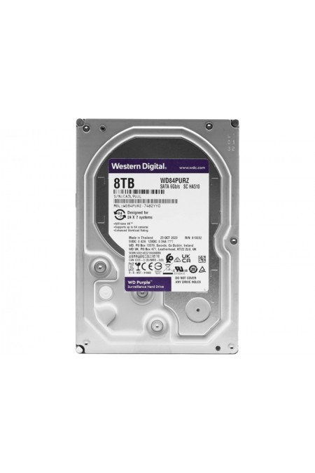 Внутренний HDD Western Digital Purple 8 ТБ (WD84PURZ) 