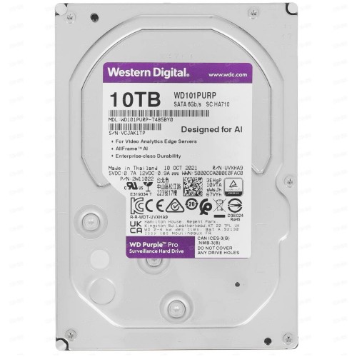 Внутренний HDD Western Digital Purple Pro 10 ТБ (WD101PURP) 5