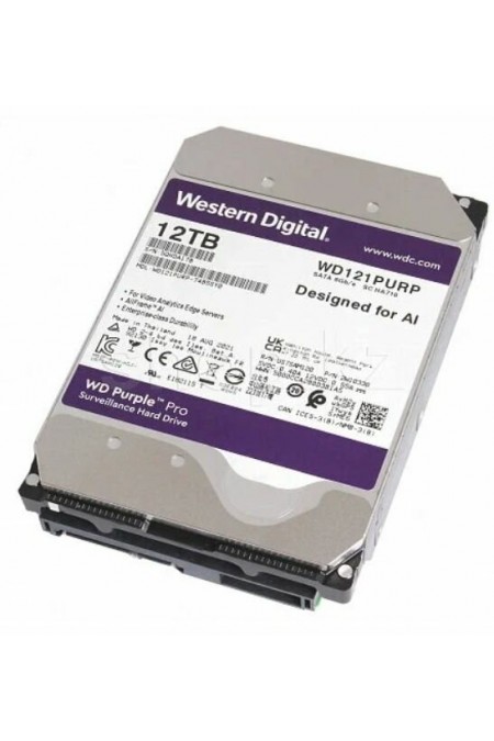 Внутренний HDD Western Digital Purple Pro 12 ТБ (WD121PURP) 1