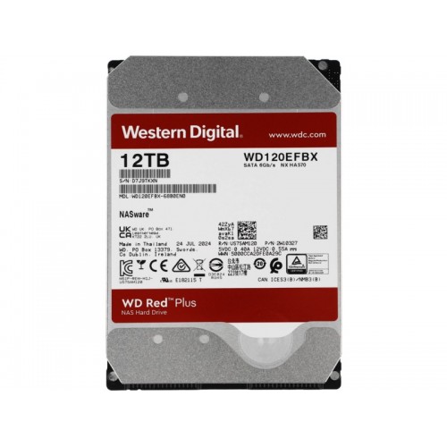 Внутренний HDD Western Digital Red Plus 12 TB (WD120EFBX) 6