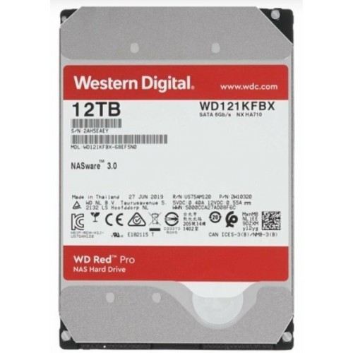 Внутренний HDD Western Digital Red Pro 12 ТБ (WD121KFBX) 7