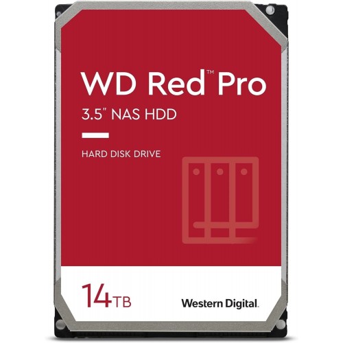 Внутренний HDD Western Digital Red Pro 14 ТБ (WD142KFGX) 