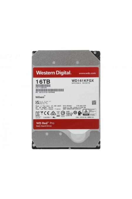 Внутренний HDD Western Digital Red Pro 16 ТБ (WD161KFGX) 1