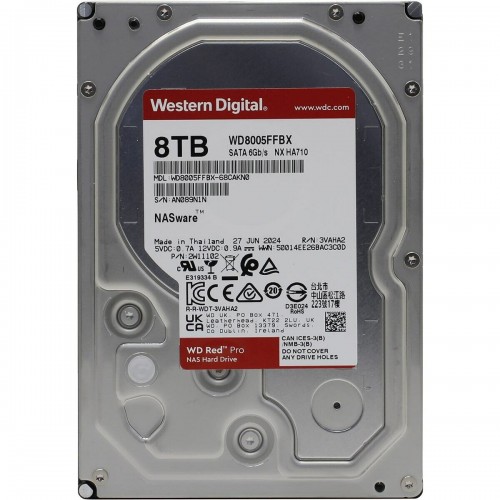 Внутренний HDD Western Digital Red Pro 8 ТБ SATA-III (WD8005FFBX) 1