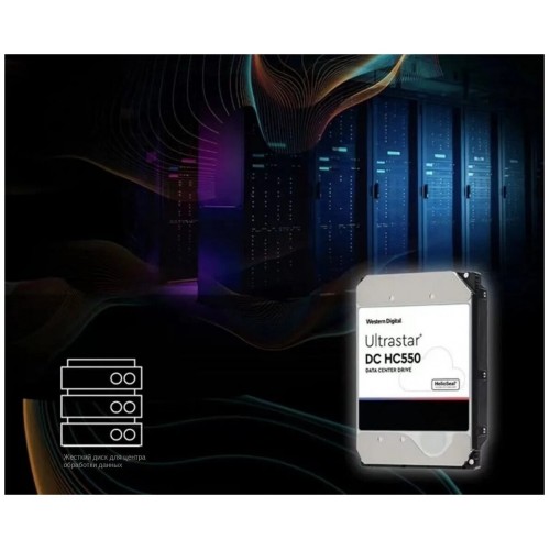 Внутренний HDD Western Digital Ultrastar DC HC550 16 ТБ (WUH721816ALE6L4) 5