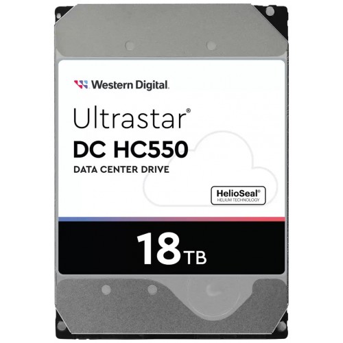 Внутренний HDD Western Digital Ultrastar DC HC550 18 ТБ (WUH721818ALE6L4) 