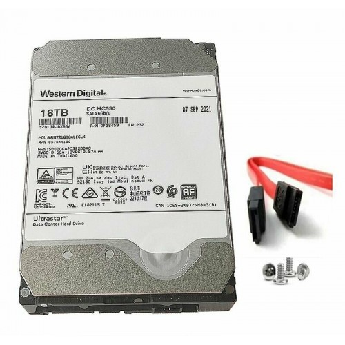 Внутренний HDD Western Digital Ultrastar DC HC550 18 ТБ (WUH721818ALE6L4) 5