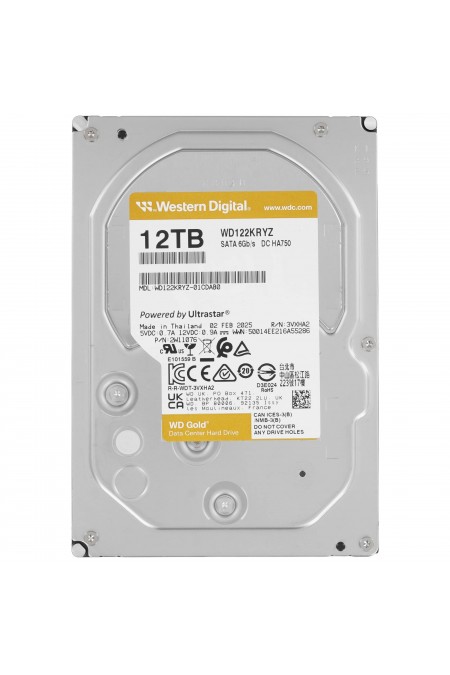Внутренний HDD Western Digital WD Gold 12 ТБ (WD122KRYZ) 1